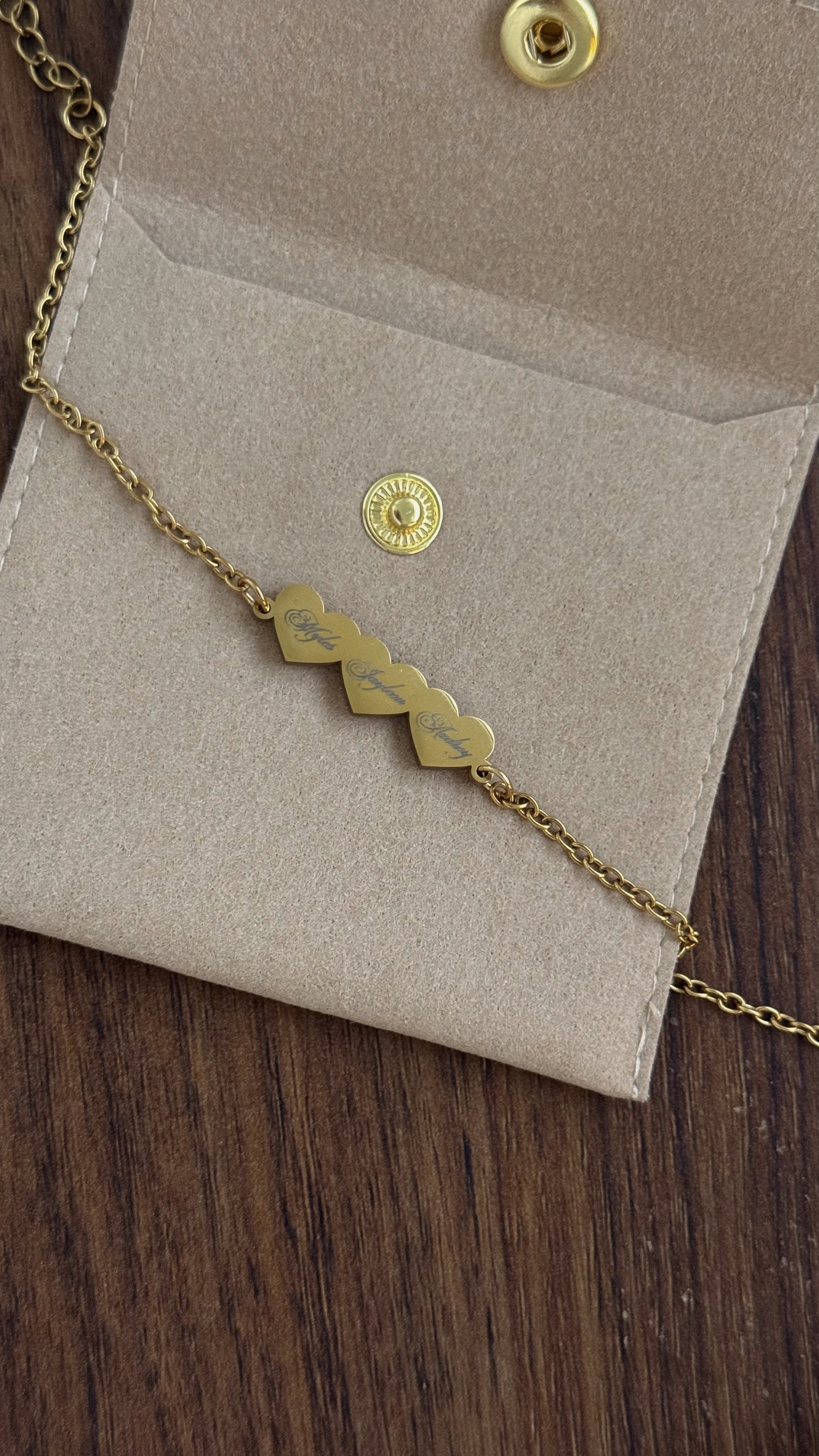 The Three of Hearts Bracelet